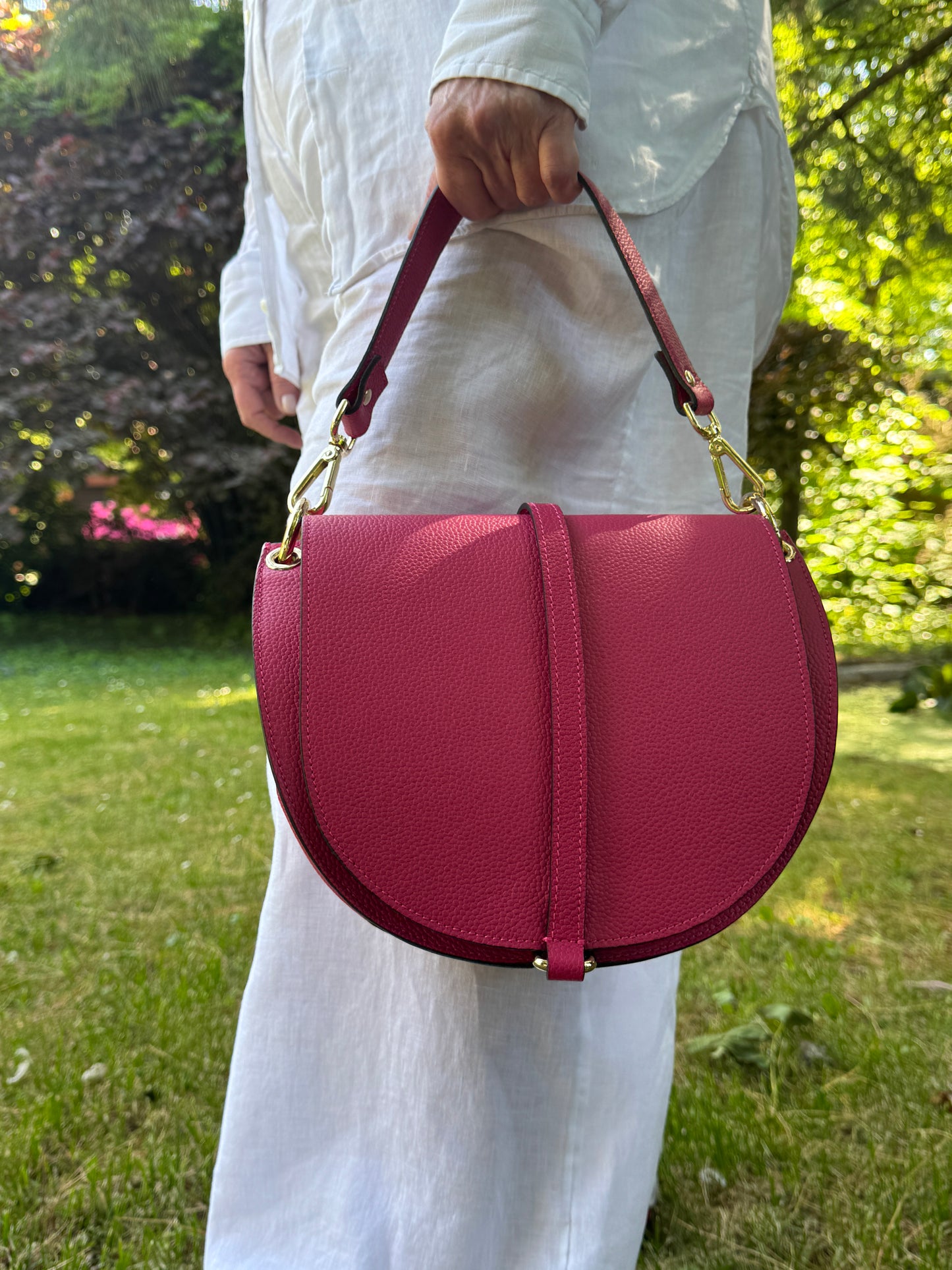 LUNA DUE - Echtleder Tasche