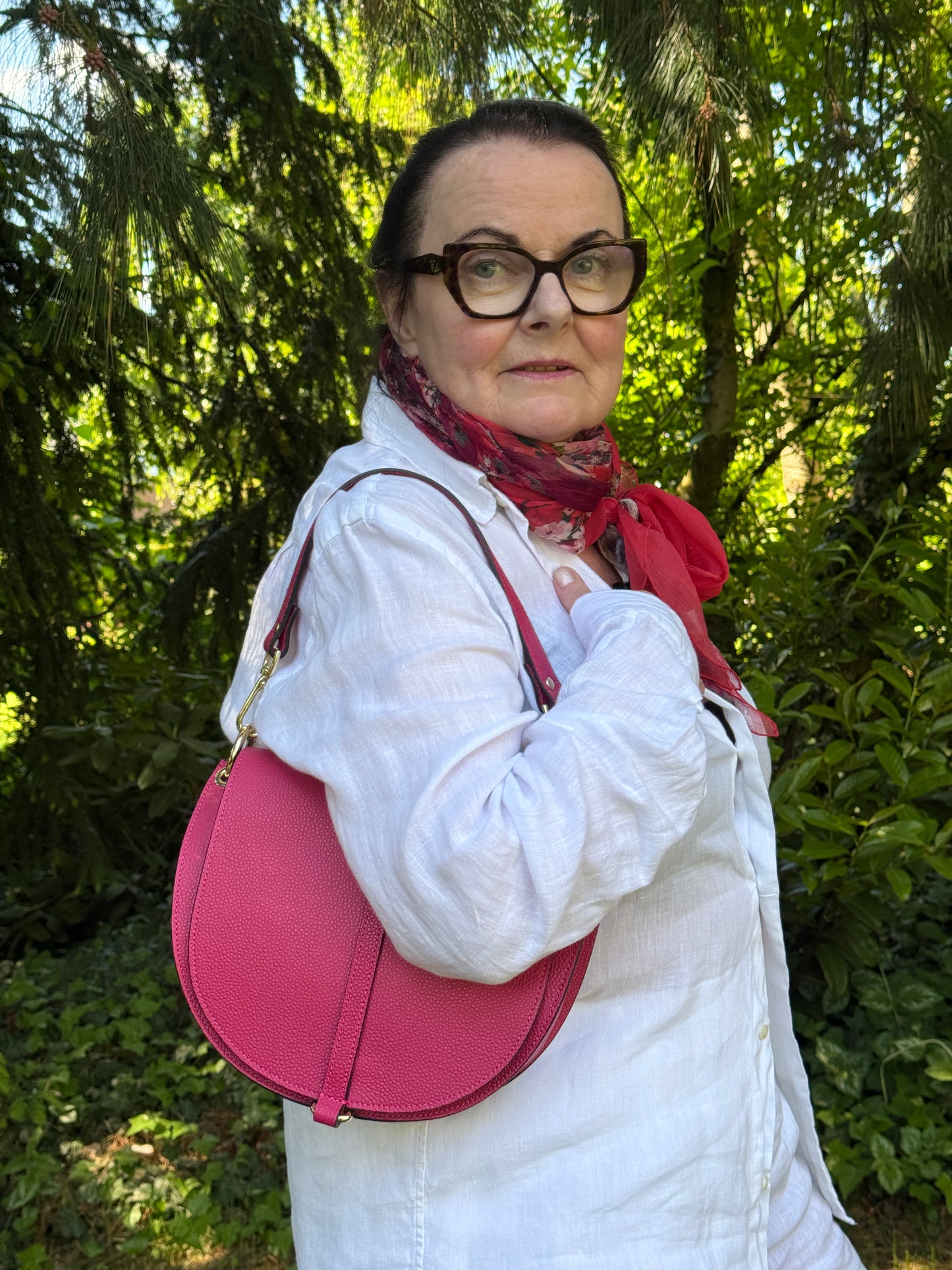 LUNA DUE - Echtleder Tasche